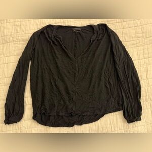 Urban Outfitters Black V-Neck Sweater